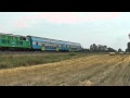 SU45-161 z pociągiem Kostrzyn - Krzyż na szlaku Strzelce Krajeńskie Wschód - Stare Kurowo